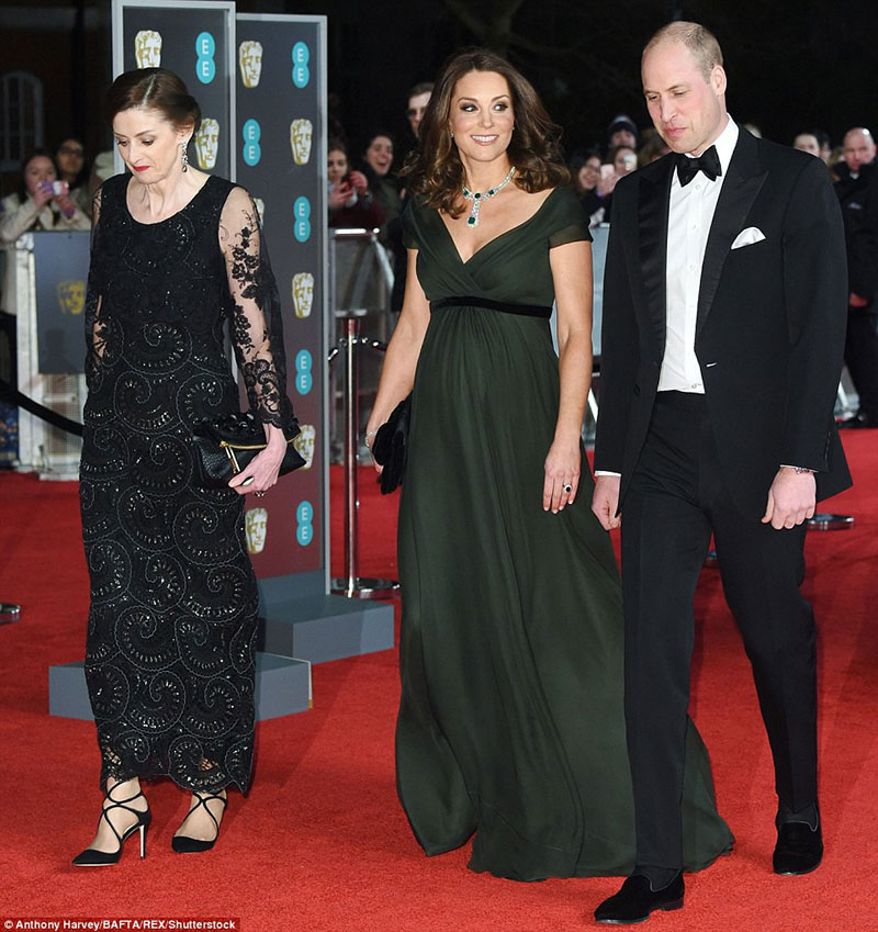 Thảm đỏ Oscar Anh Quốc: Dàn siêu sao tiếp tục khoe sắc với váy đen để ủng hộ phong trào chống quấy rối tình dục